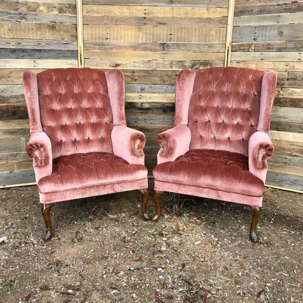 Pretty in Pink chairs