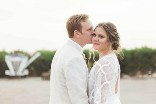 Shelby & Christian Low backyard wedding